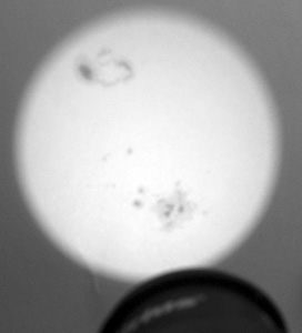 Spots w/telescope