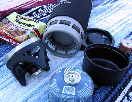 Jetboil components