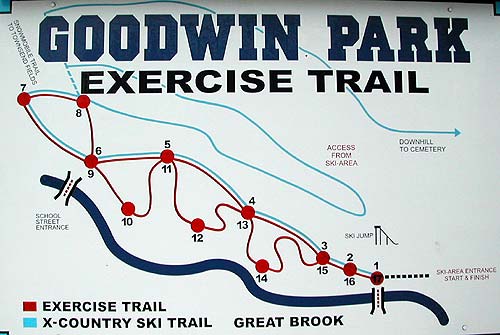 Goodwin Park Trail Map